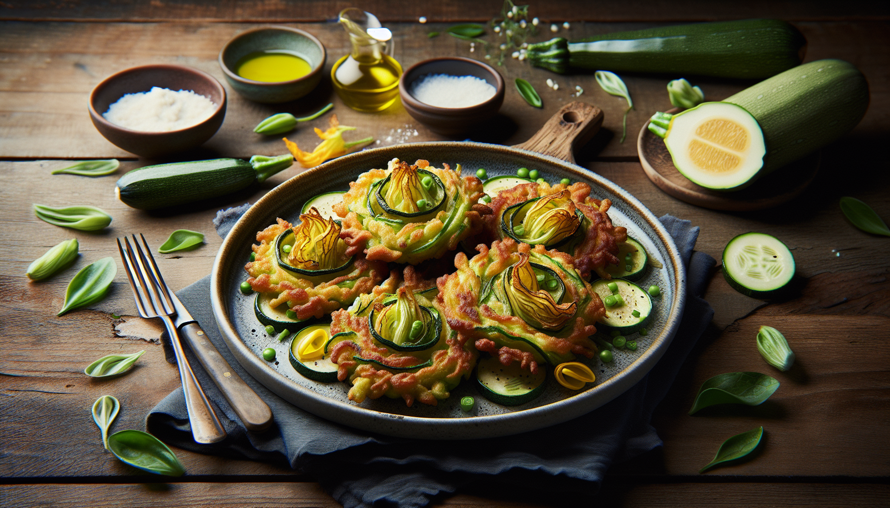 frittella di fiori di zucca